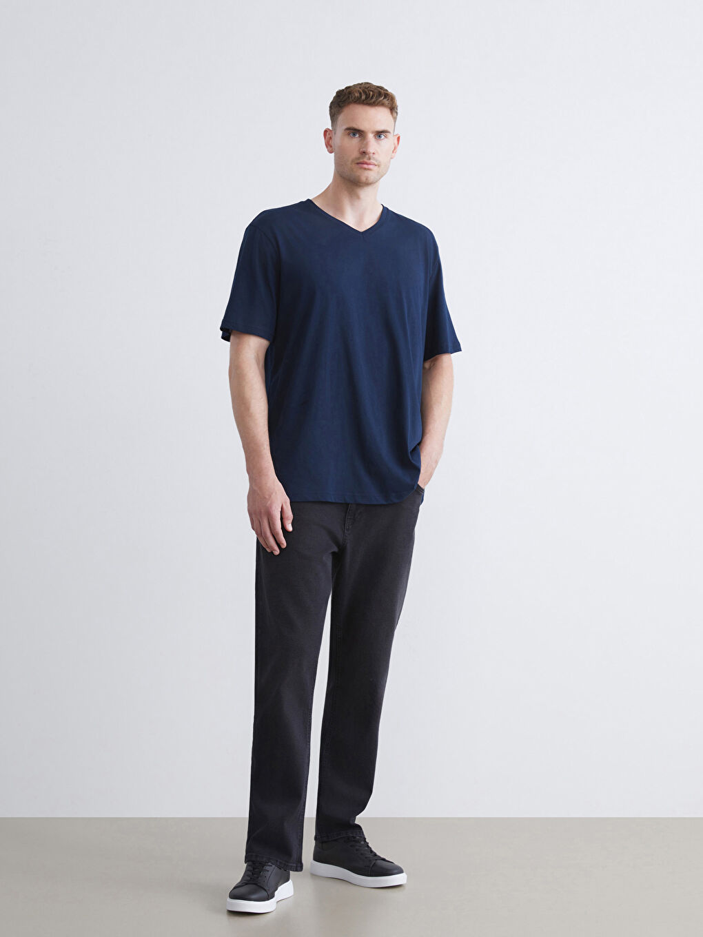 Siyah 779 Regular Fit Erkek Jean Pantolon