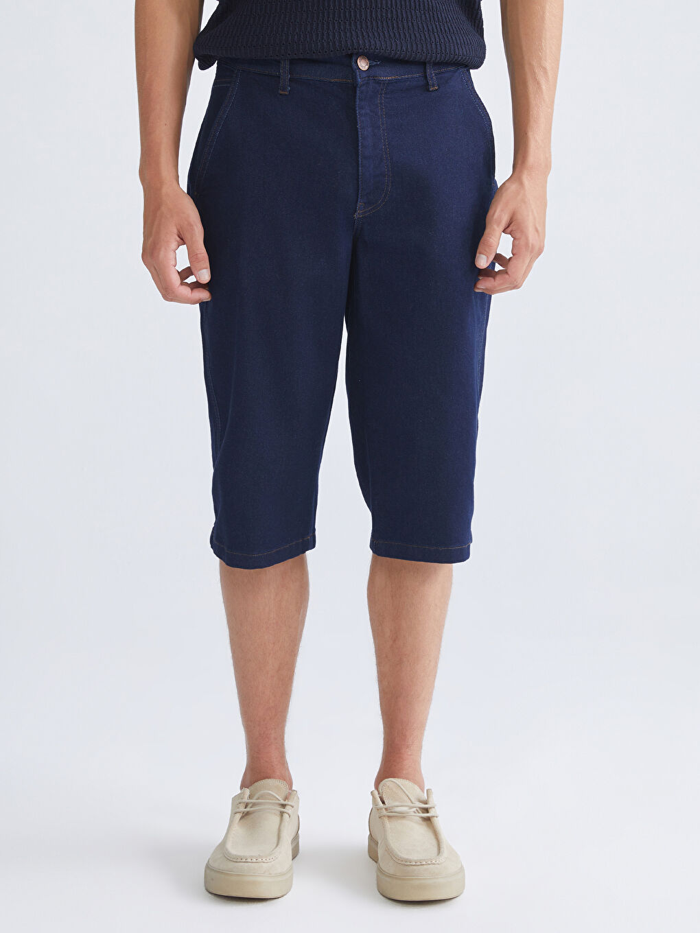 LCW Jeans شۆرتی جینز نیلی پیاو -S5RV57Z8-309