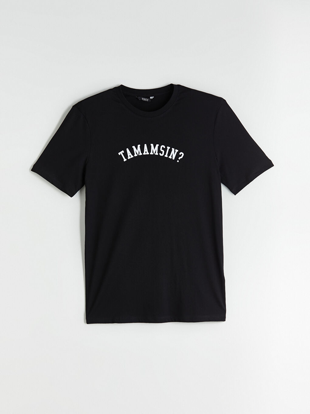 Crew Neck Printed Jersey Men's T-Shirt -S5RV59Z8-CVL
