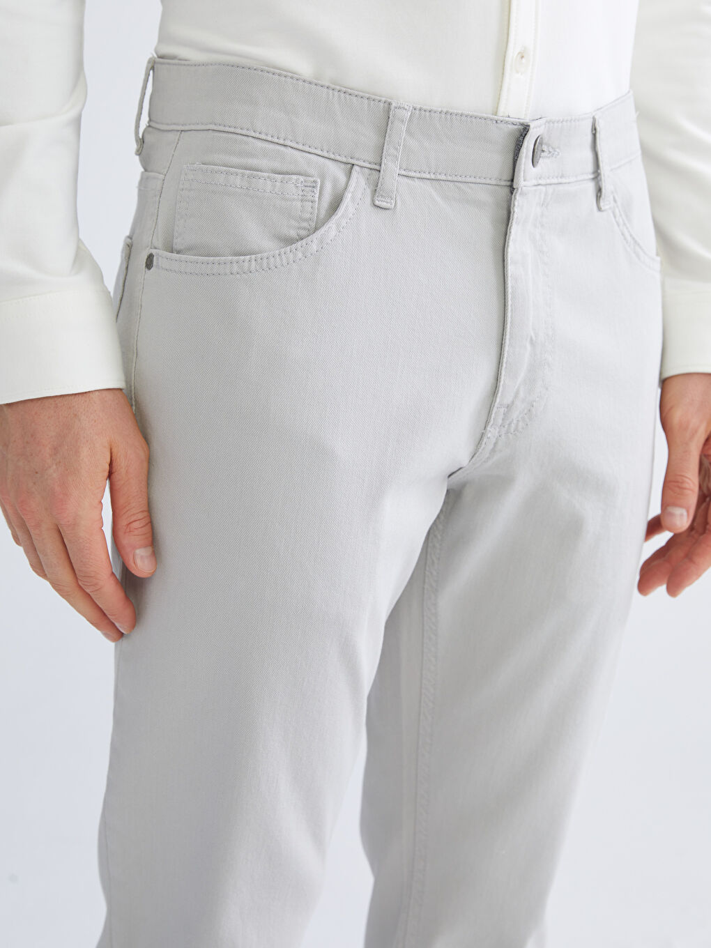 Gri 779 Regular Fit Erkek Jean Pantolon-2