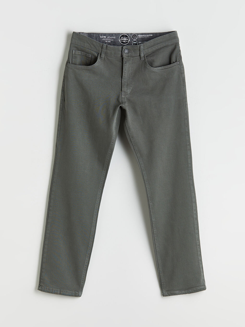 Yeşil 779 Regular Fit Erkek Jean Pantolon-4