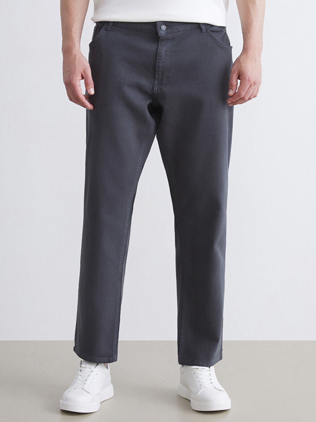 Gri 779 Regular Fit Erkek Jean Pantolon-5