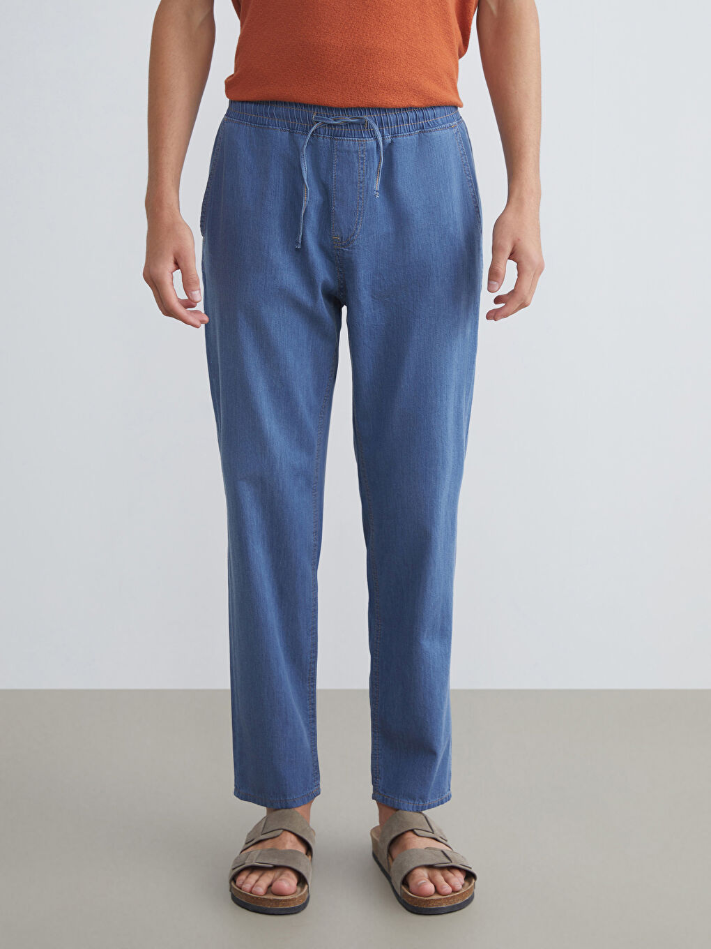 İndigo 700 Straight Fit Erkek Jean Pantolon-1