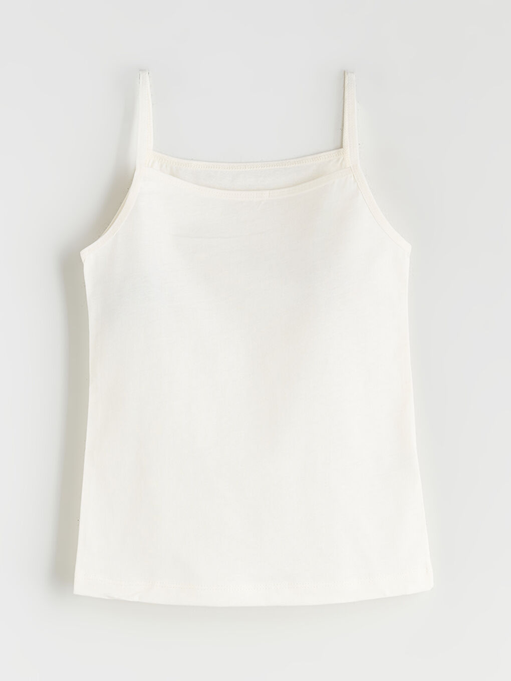 Pembe Kare Yaka Kız Çocuk Atlet 5'li-1