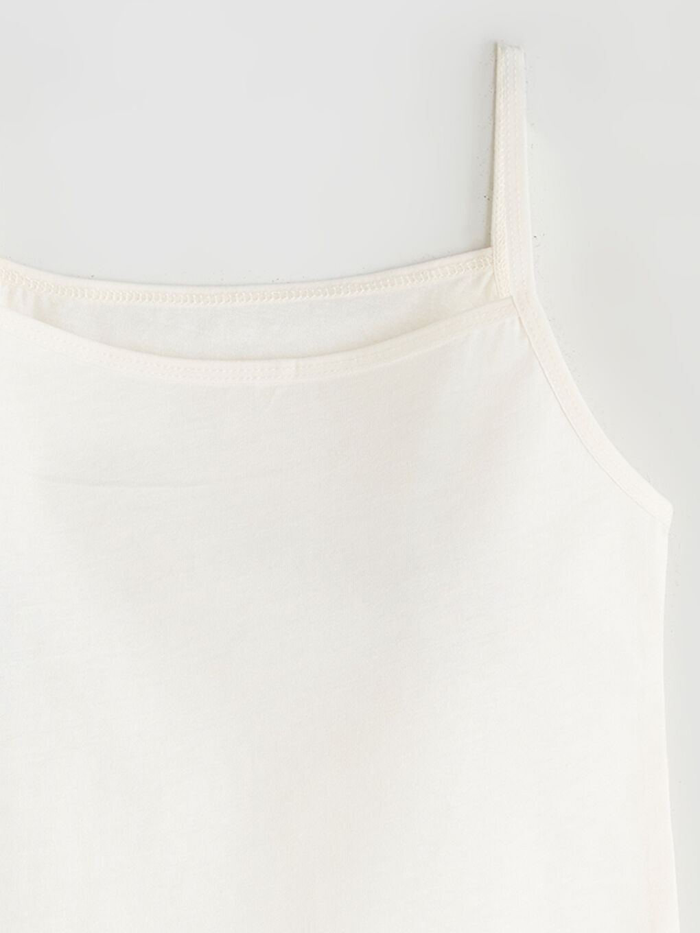 Pembe Kare Yaka Kız Çocuk Atlet 5'li-7