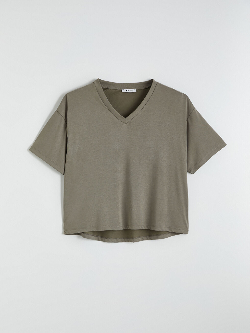 V Neck Modal Blend Women's T-Shirt