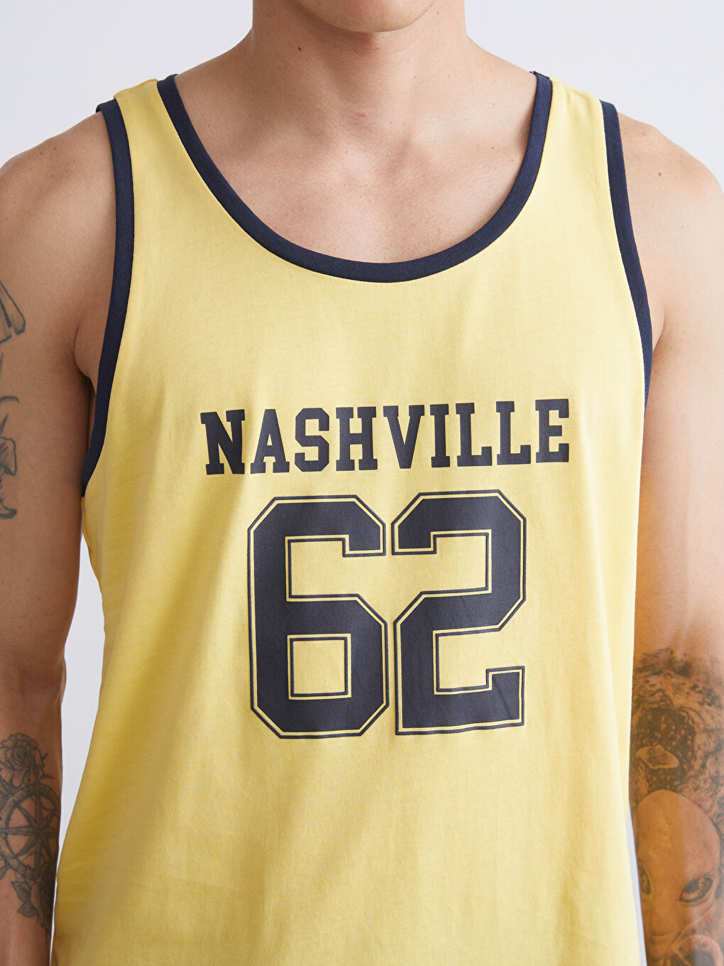 XSIDE Crew Neck Men's Sleeveless T-Shirt -S5RY33Z8-FQS