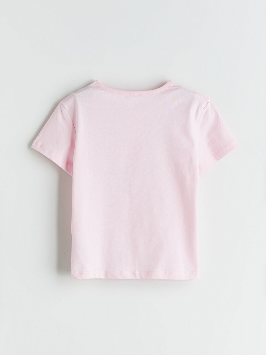 LCW Kids Crew Neck Ribbon Detailed Girls' T-Shirt 2 Pack -S5RY84Z1-LRA
