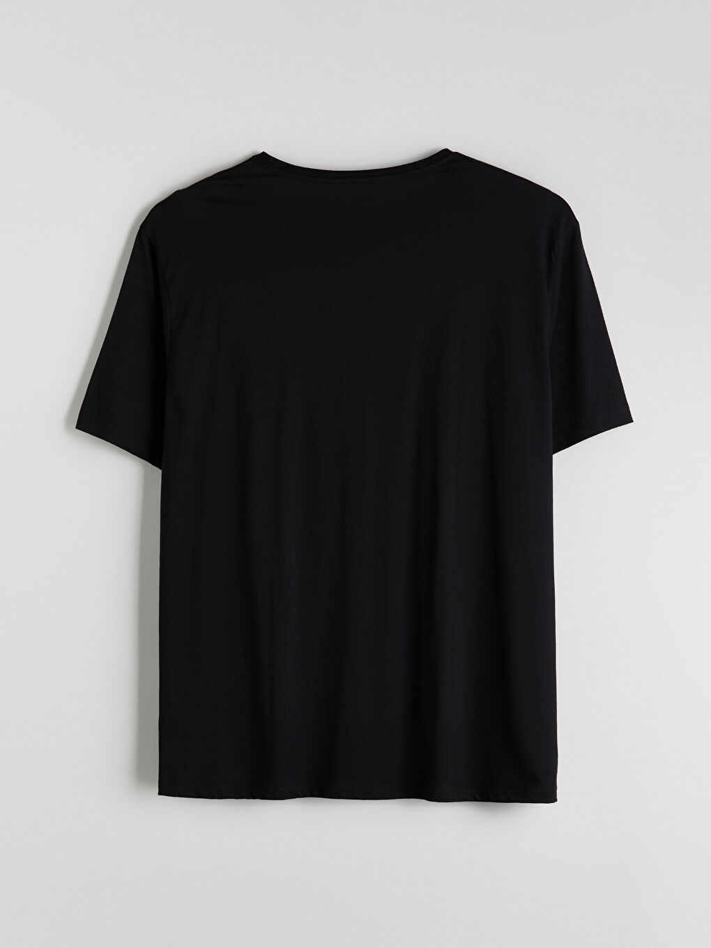 Siyah Standart Kalıp Erkek Pijama Takımı-10