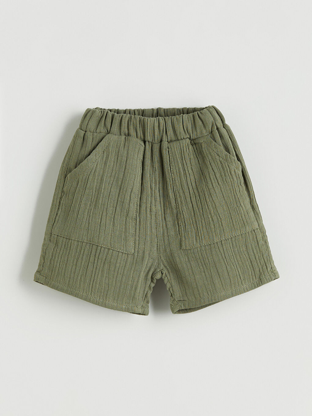 LCW baby Grandad Collar Baby Boys' Shirt and Shorts 2 Pack -S5S026Z1-DEE