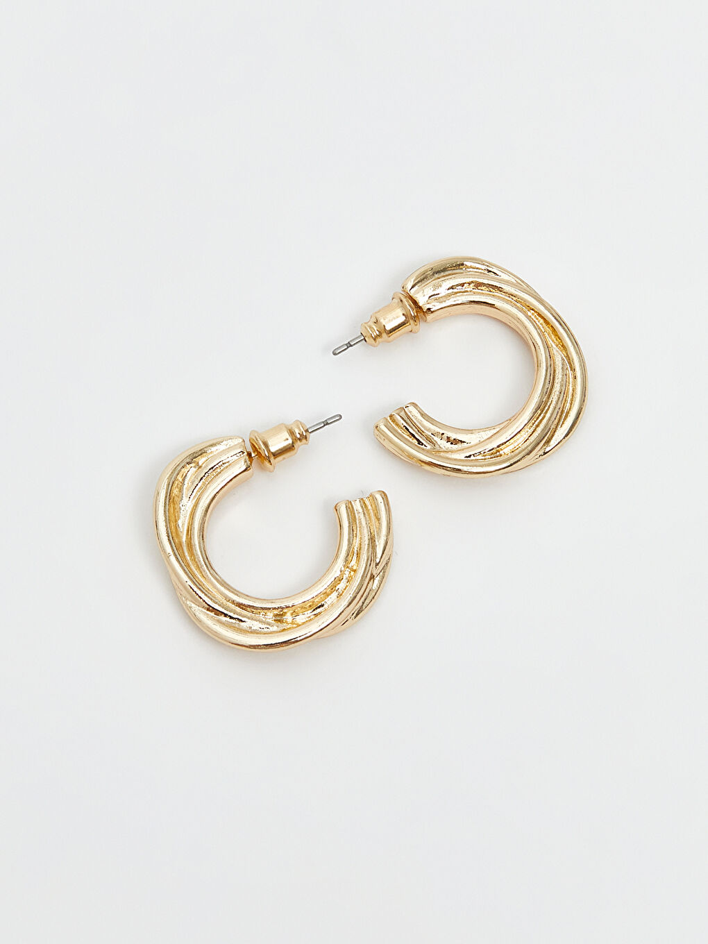 Sarı Kadın Küpe Seti 3'lü-1