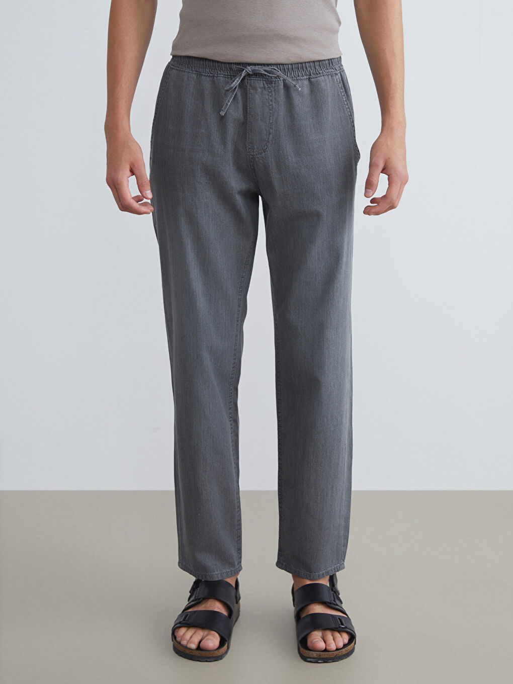 Antrasit 700 Straight Fit Erkek Jean Pantolon-1