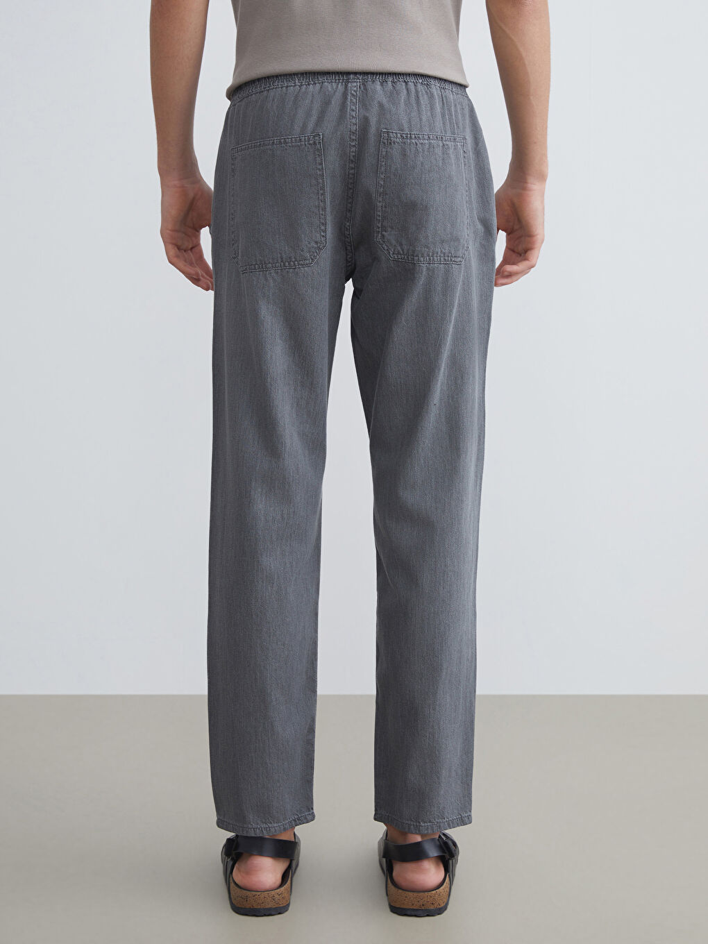 Antrasit 700 Straight Fit Erkek Jean Pantolon-3