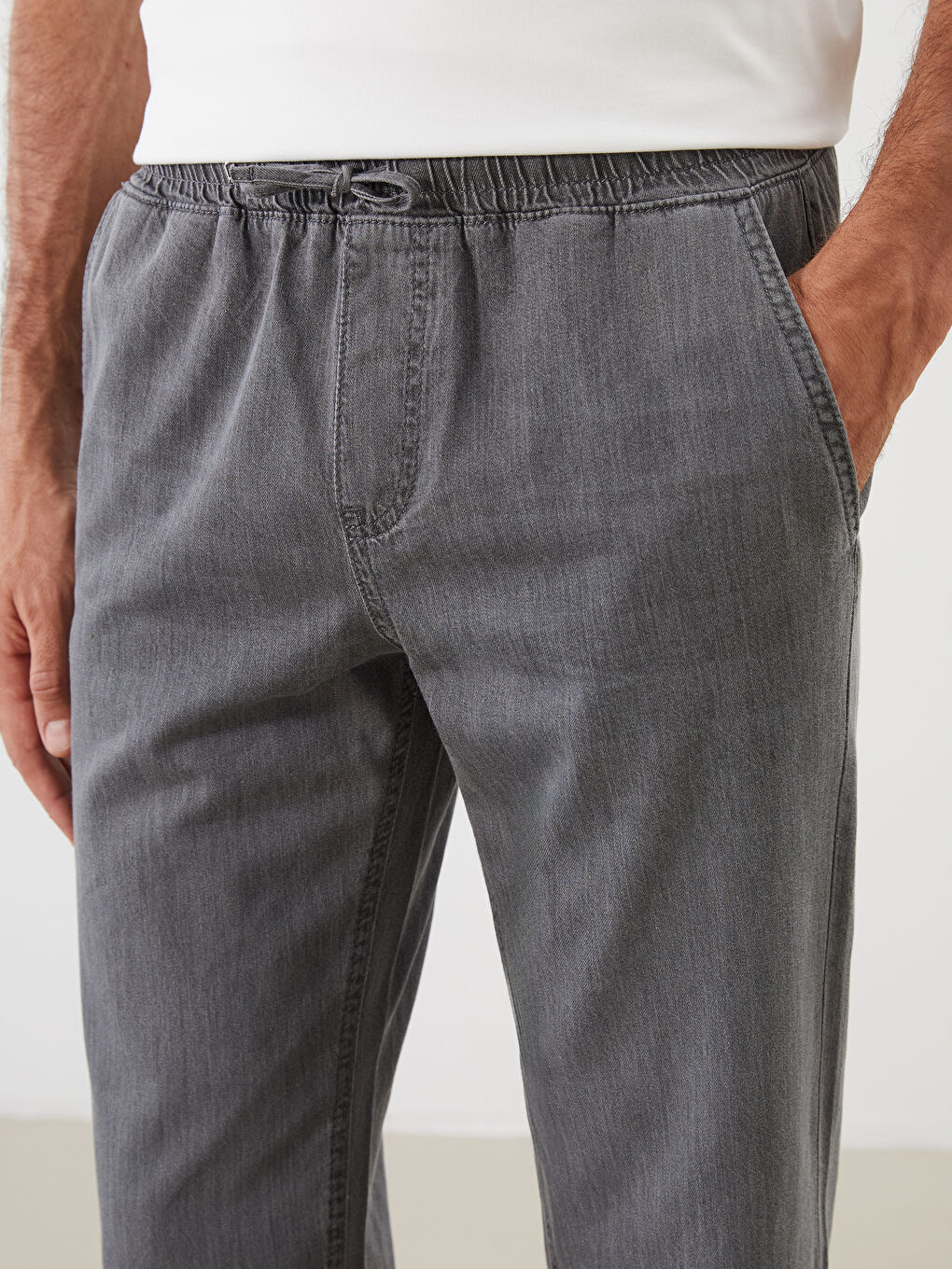 Antrasit 700 Straight Fit Erkek Jean Pantolon-2