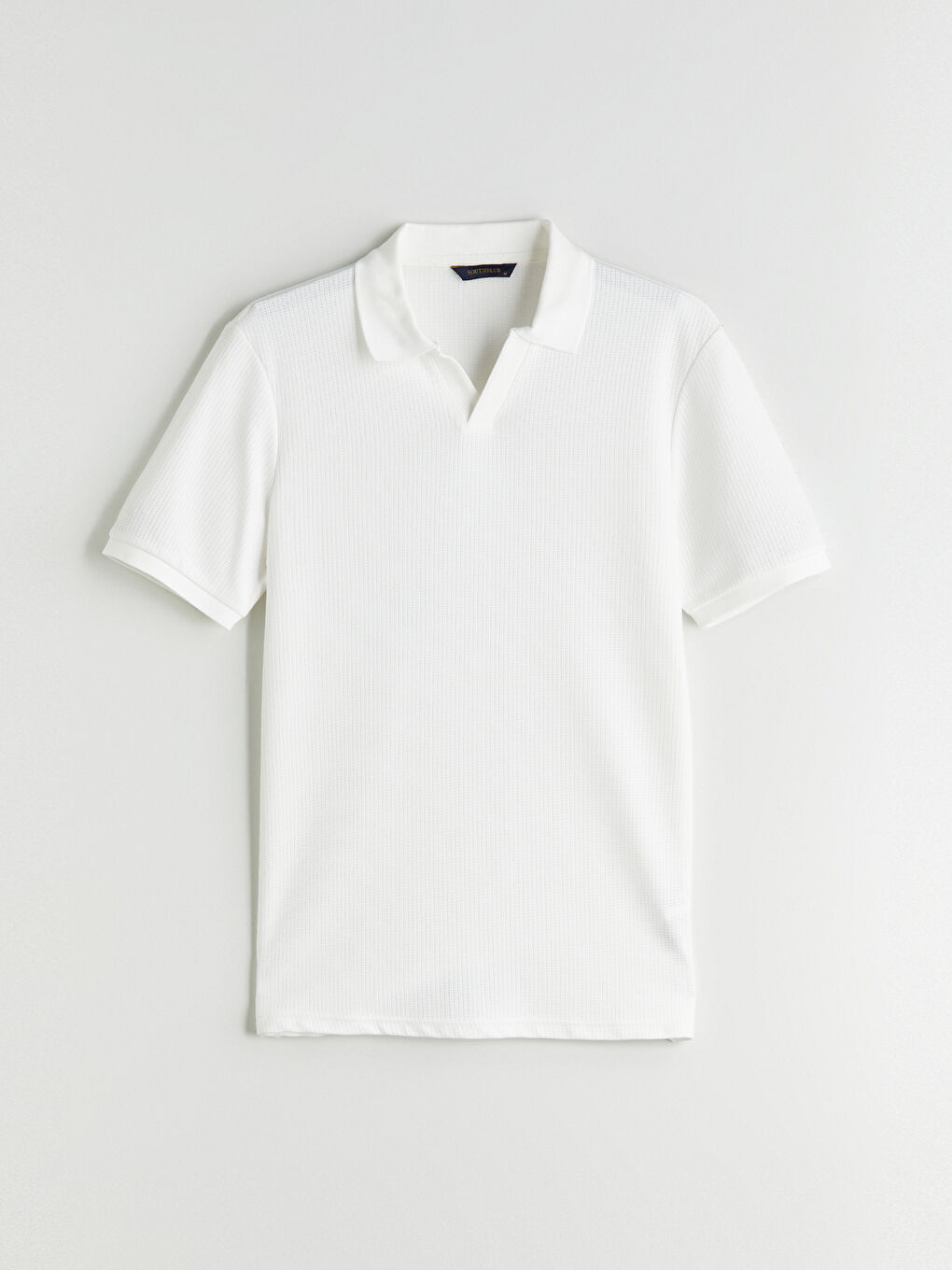 Ekru Polo Yaka Erkek Tişört-4