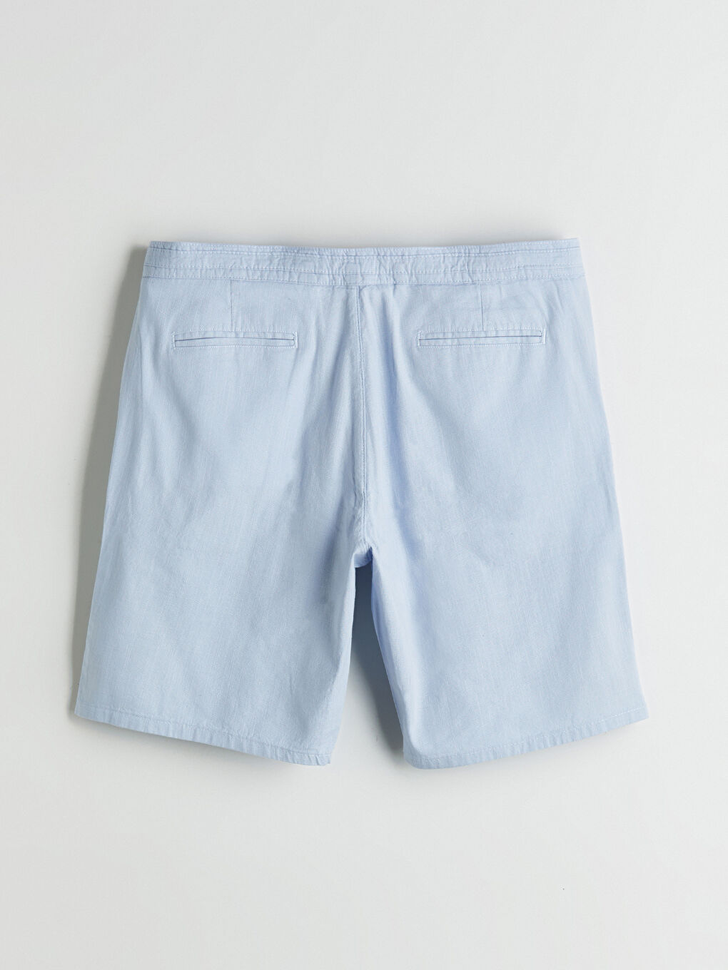 Mavi Slim Fit Gabardin Erkek Şort-5