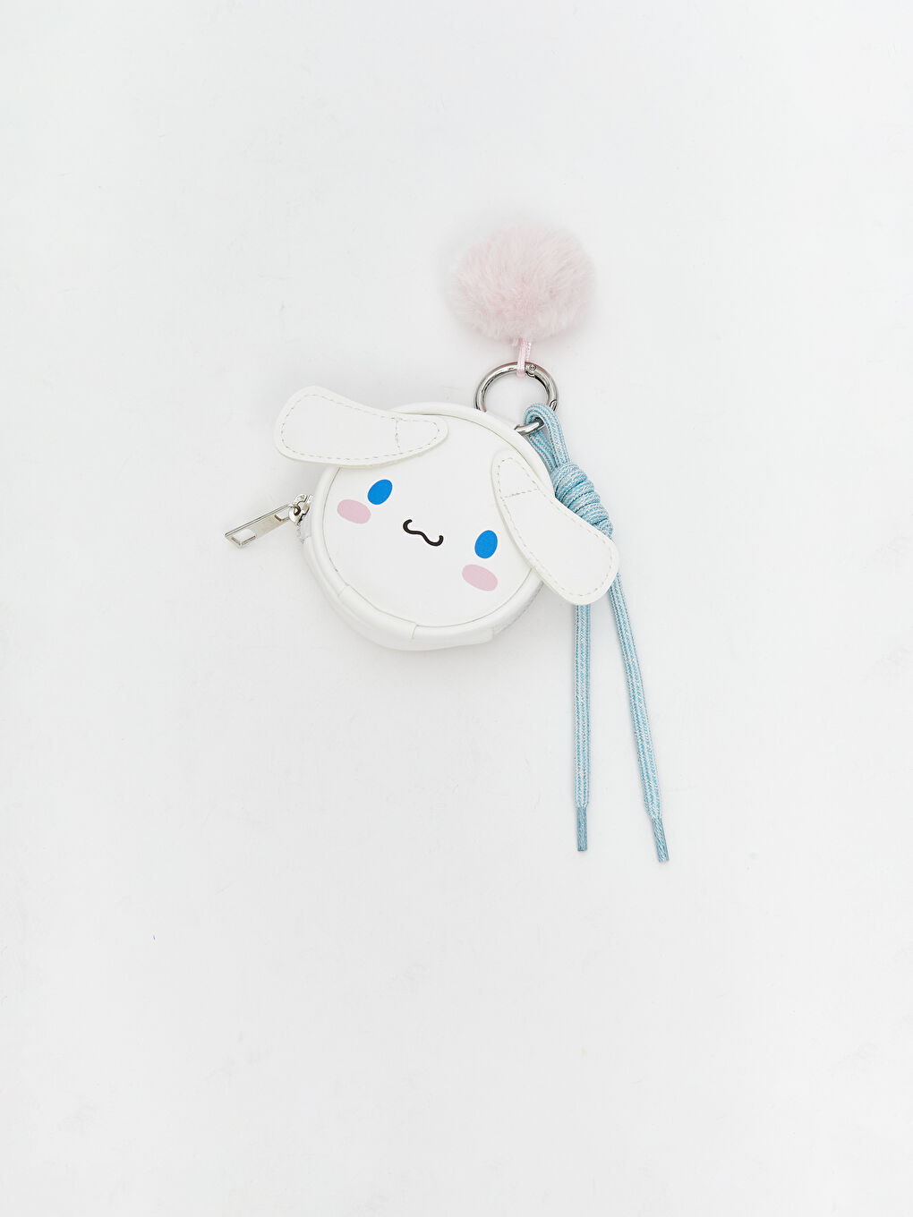 Beyaz My Melody Baskılı Kız Çocuk Çanta Charmı