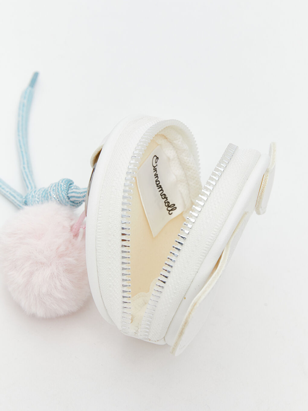 Beyaz My Melody Baskılı Kız Çocuk Çanta Charmı-1