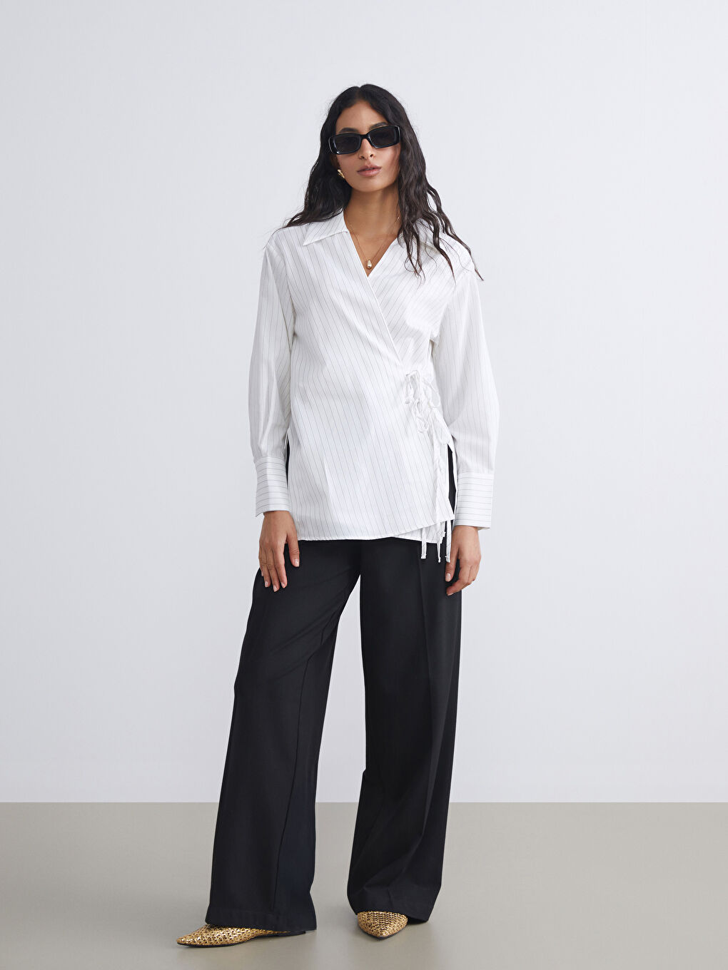 LCW Modest Woman ECRU Tunic -S5S086Z8-LFC