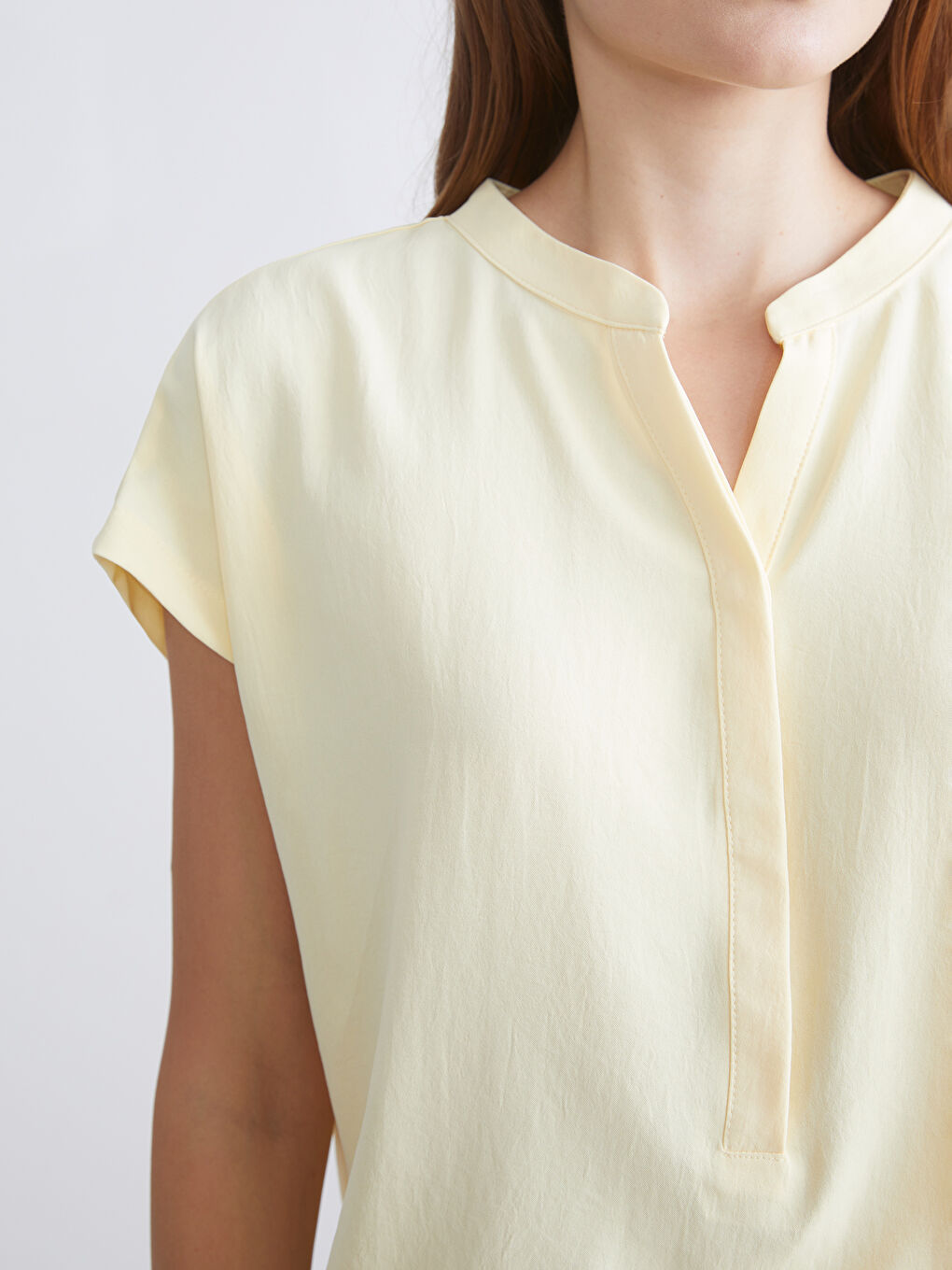 LCWAIKIKI Classic Woman YELLOW Blouse -S5S174Z8-FSW
