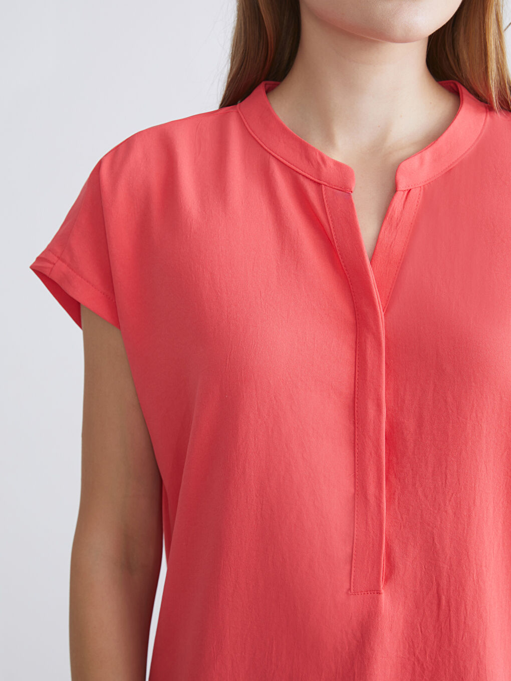 LCWAIKIKI Classic Woman RED Blouse -S5S174Z8-H1B