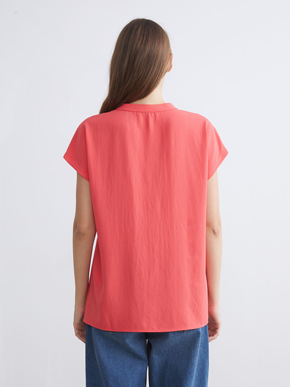 LCWAIKIKI Classic Woman RED Blouse -S5S174Z8-H1B