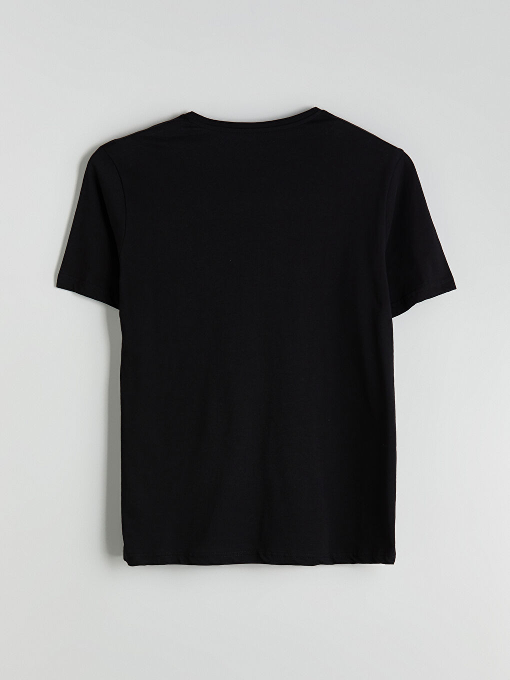 Siyah Standart Kalıp Erkek Şortlu Pijama Takımı-6