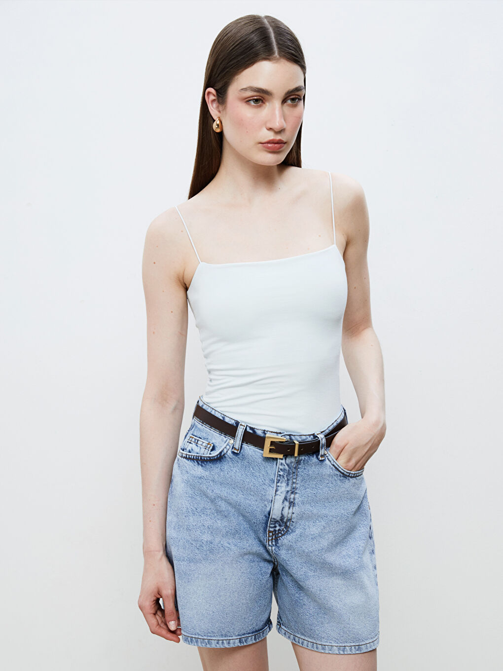 Soulife Square Collar Women's Tank Top -S5S201Z8-JP6