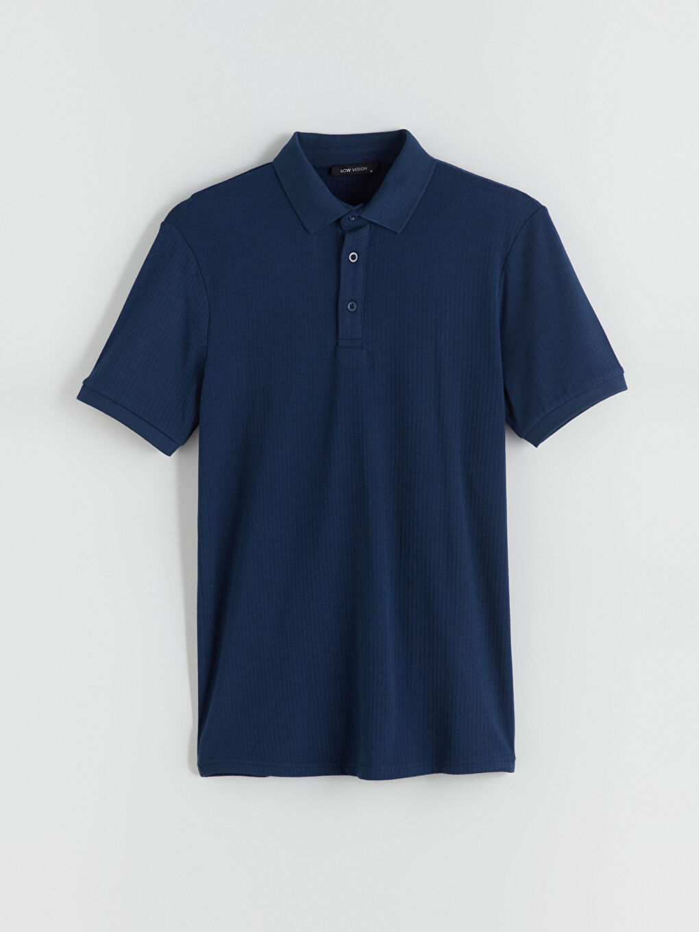 Lacivert Polo Yaka Erkek Tişört-4