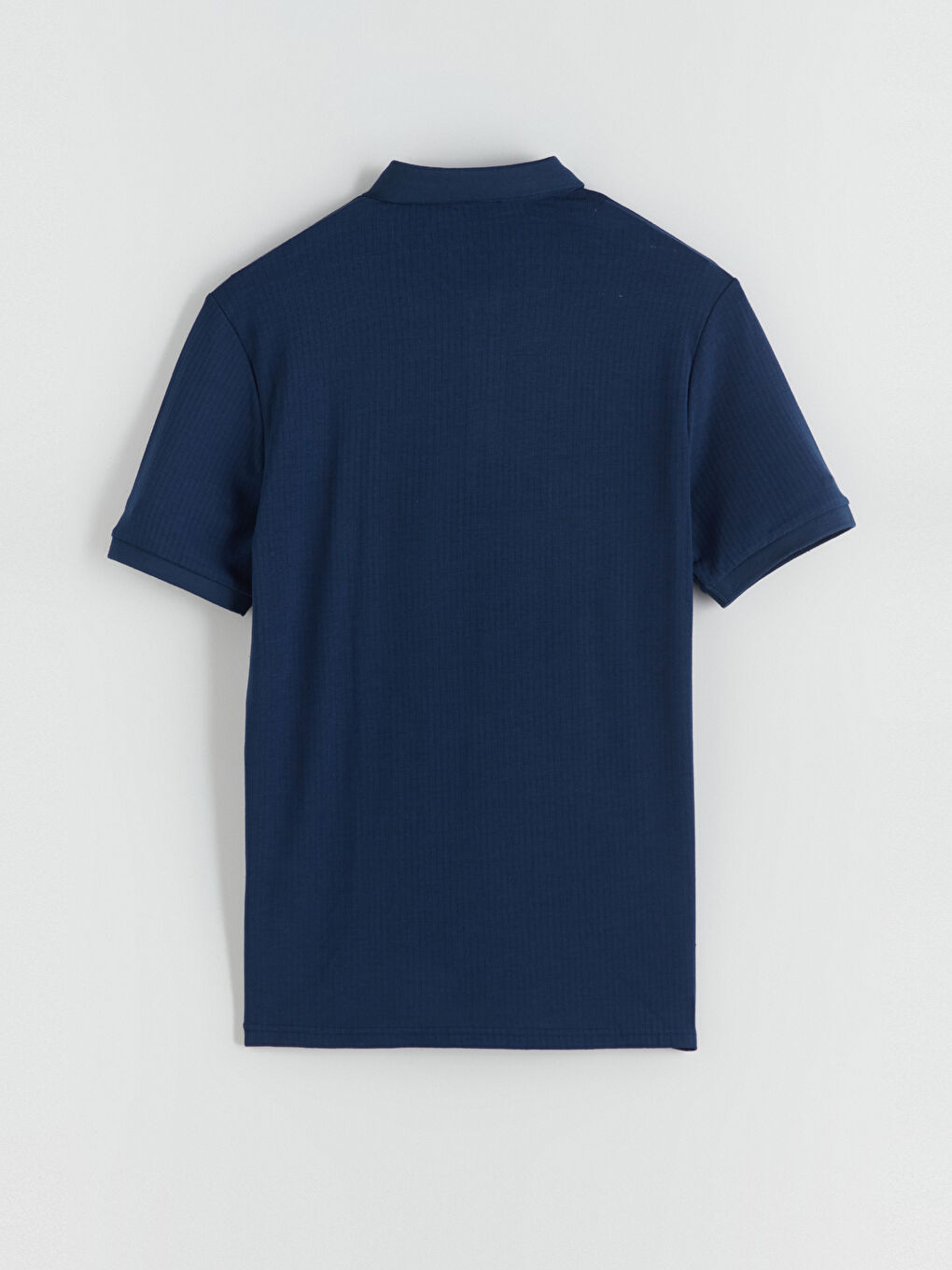 Lacivert Polo Yaka Erkek Tişört-5