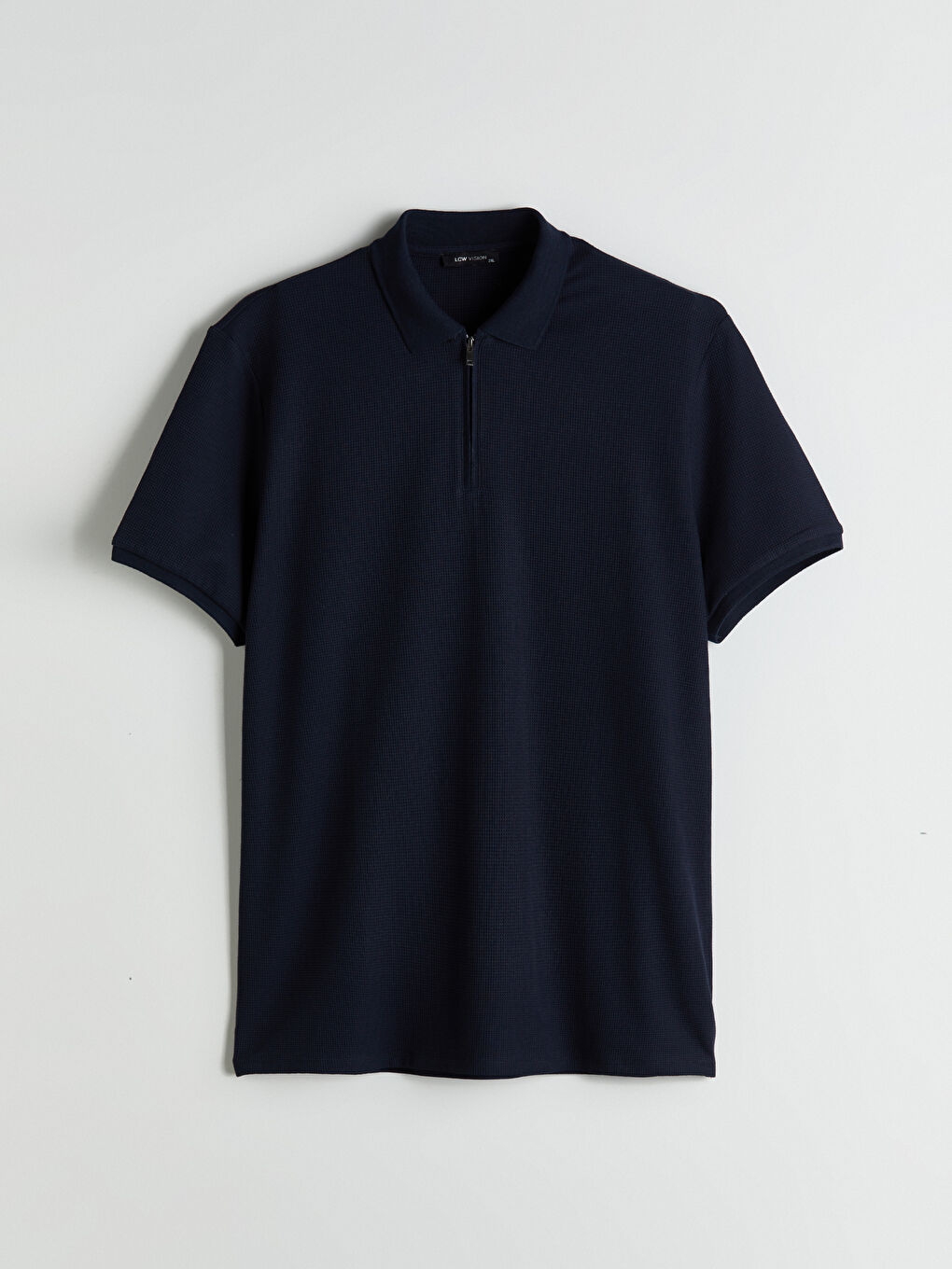 Lacivert Polo Yaka Erkek Tişört