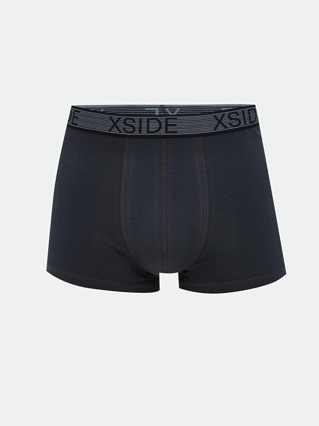 Siyah Standart Kalıp Pamuklu Esnek Erkek Boxer 3'lü-3