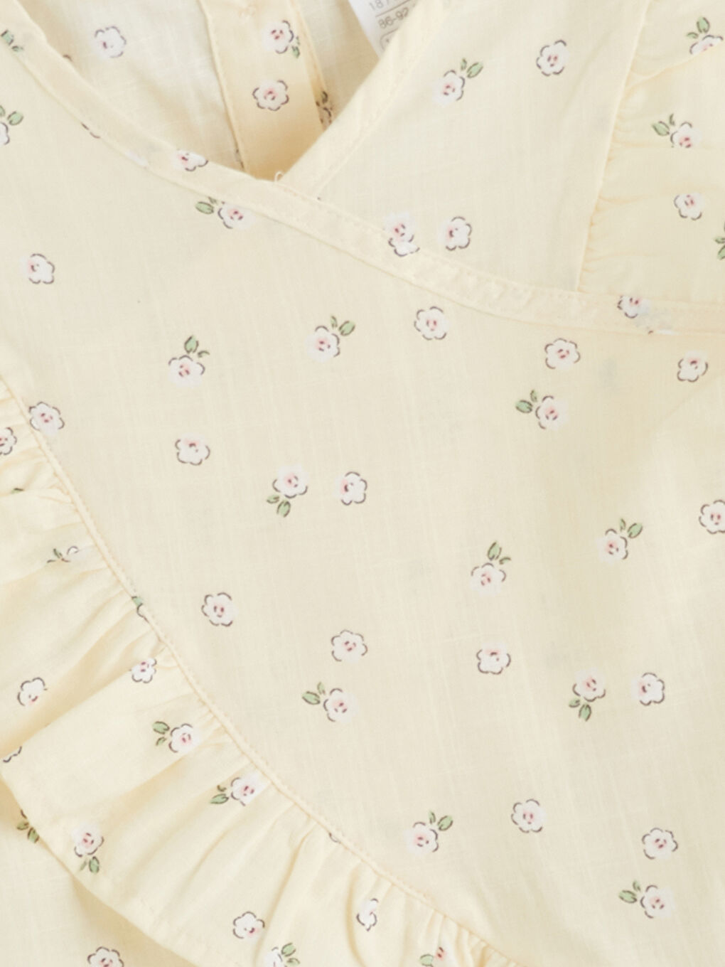 LCW baby Crew Neck Floral Baby Girls' Blouse and Shorts 2 Pack -S5S261Z1-LUG