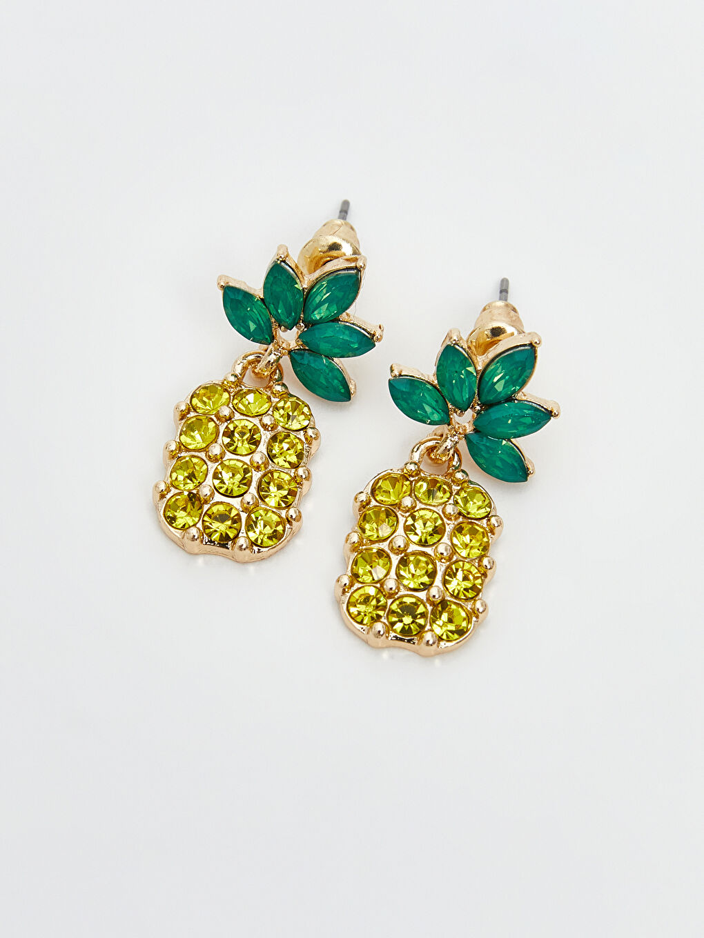 Sarı Kadın Küpe Seti 3'lü-1