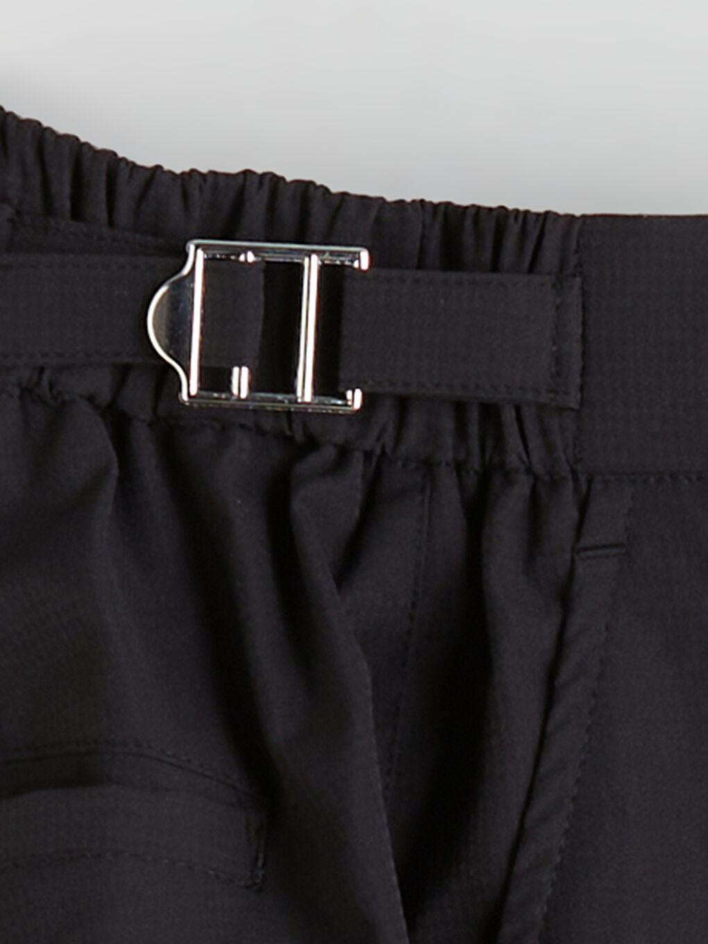 Siyah Kısa Boy Erkek Deniz Şortu-5