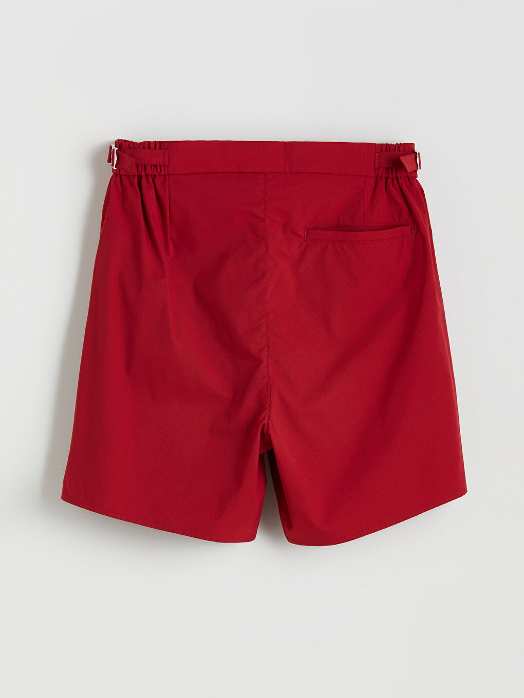Kırmızı Kısa Boy Erkek Deniz Şortu-7