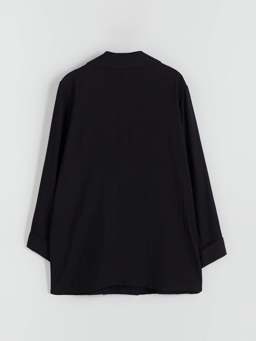 Siyah Dokulu Kadın Ceket-6