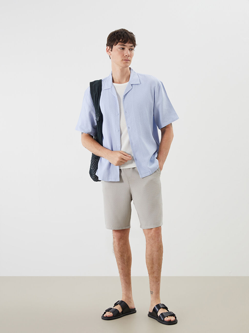 XSIDE Relaxed Fit Men's Shorts -S5S272Z8-LFM