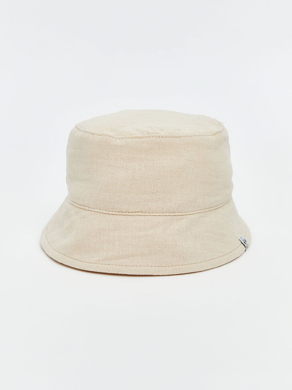 Bej Erkek Bebek Bucket Şapka