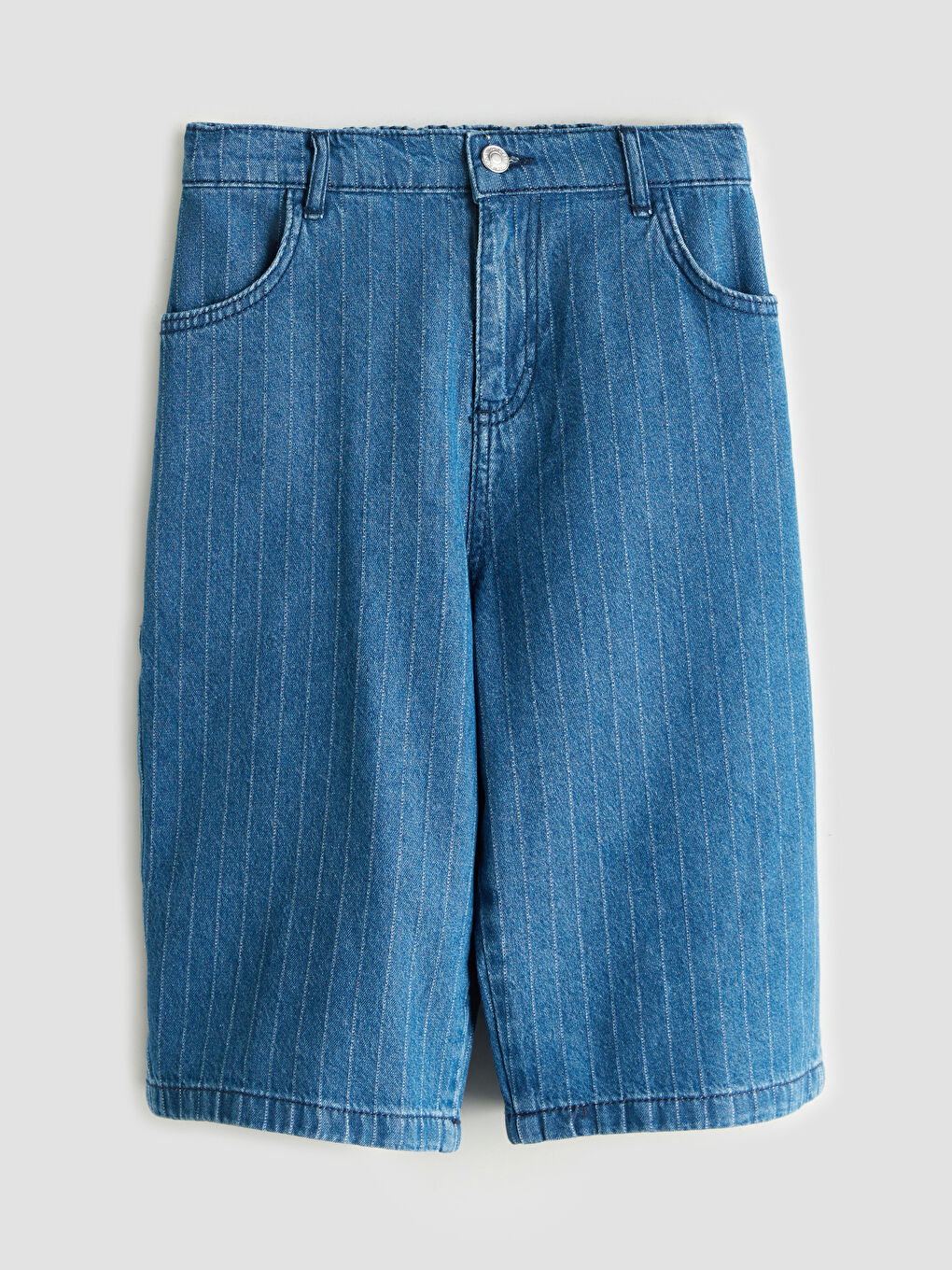 LCW Kids Boys' Elastic Waist Denim Shorts -S5S295Z4-309