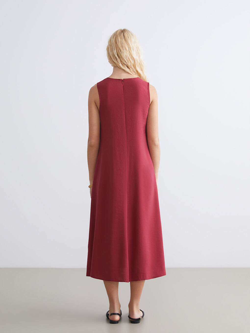 XSIDE Crew Neck Modal Blend Dress -S5S339Z8-EXC