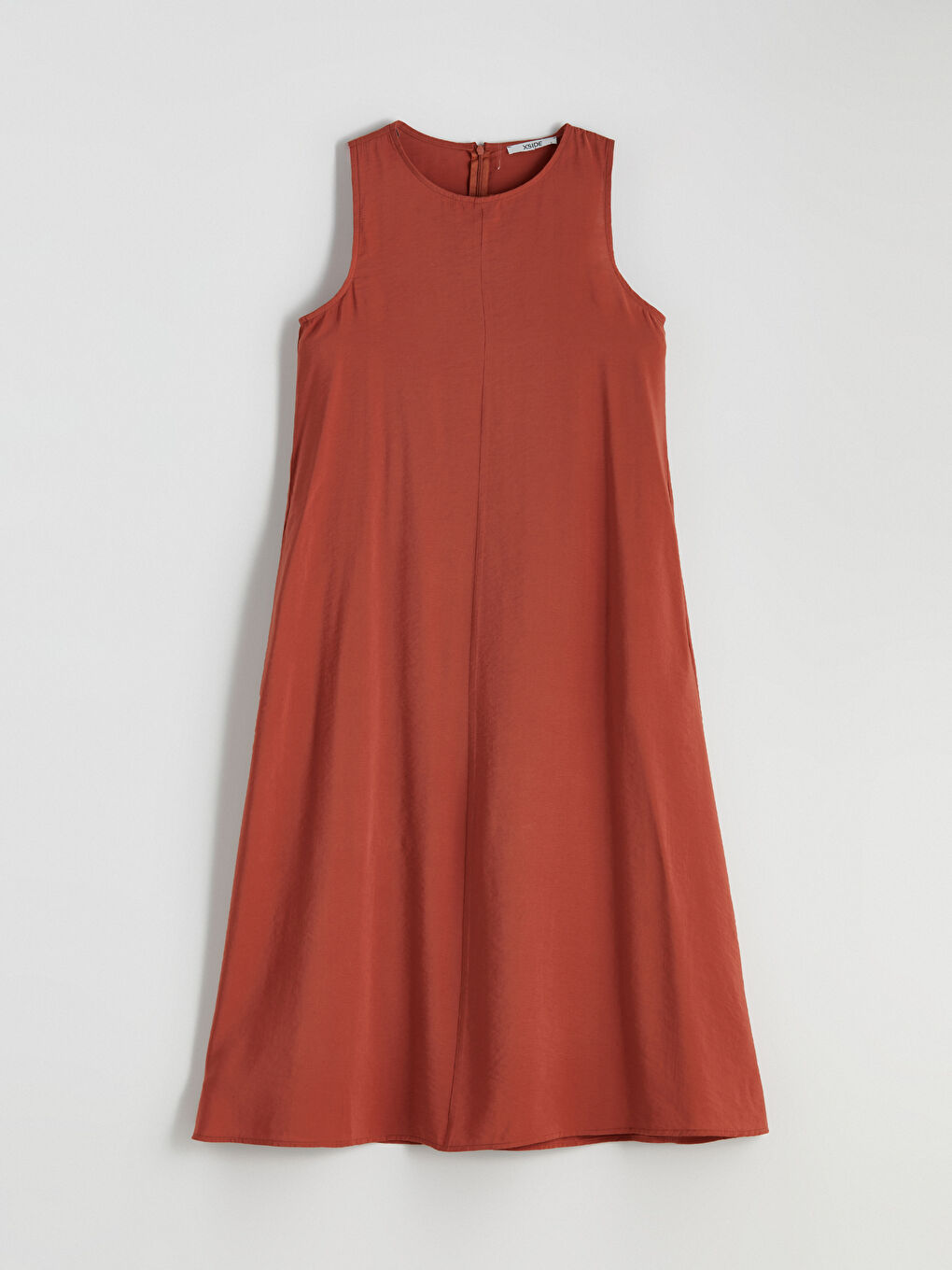 XSIDE Crew Neck Modal Blend Dress -S5S339Z8-F8C