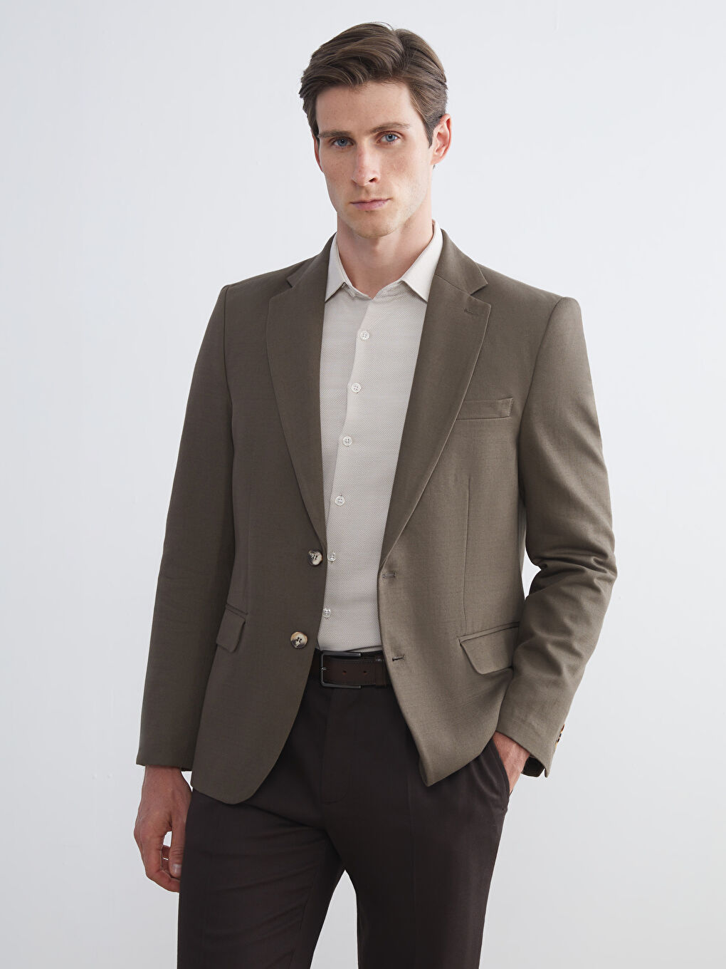 LCWAIKIKI Formal Slim Fit Men's Blazer Jacket -S5S354Z8-YH2