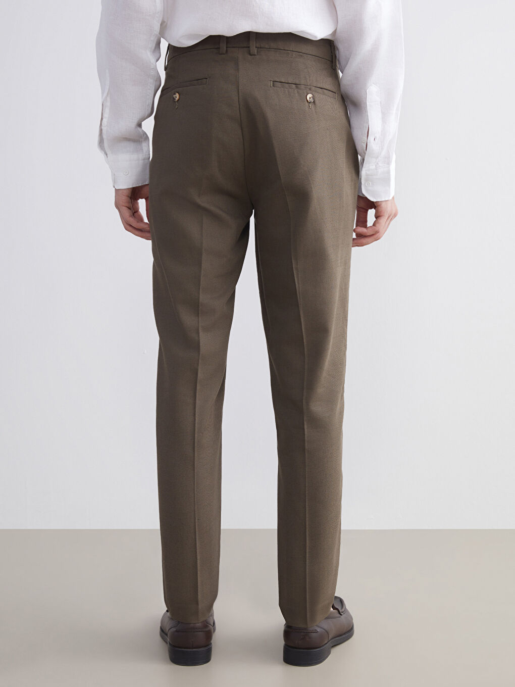 LCWAIKIKI Formal Slim Fit Twill Men's Trousers -S5S355Z8-YH2