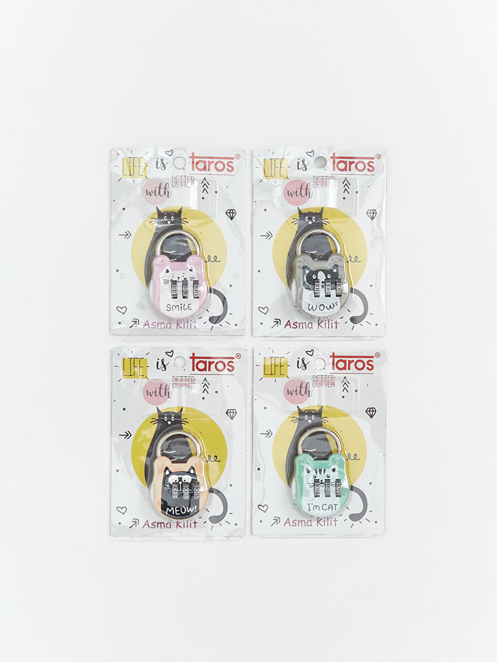 Karışık Numaratörlü Mini Kilit-4