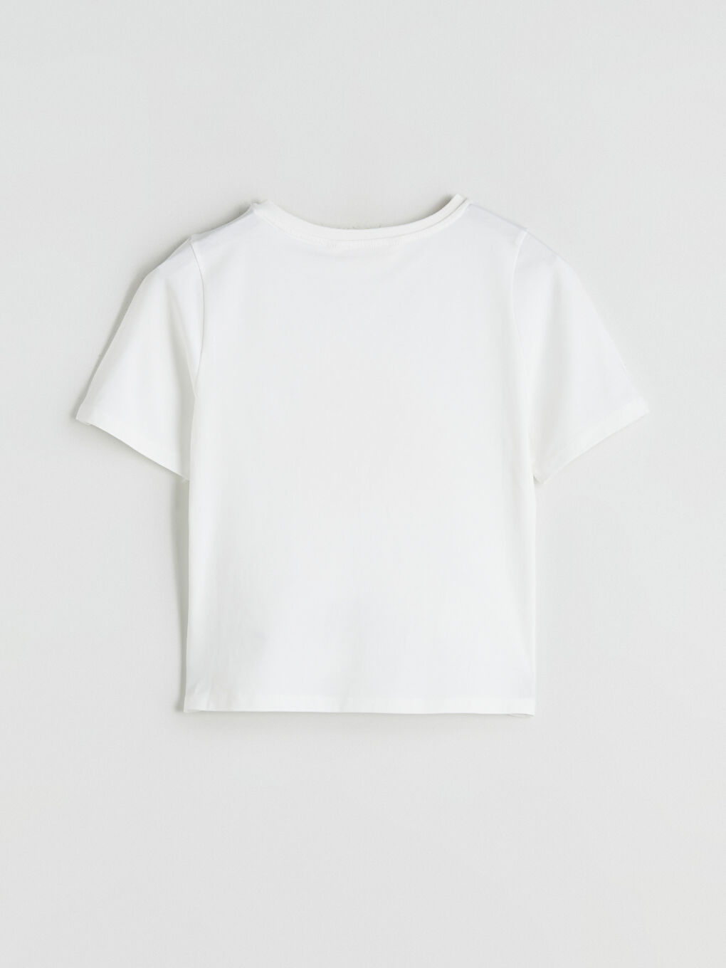 Pembe Bisiklet Yaka Baskılı Kadın Şortlu Pijama Takımı-6