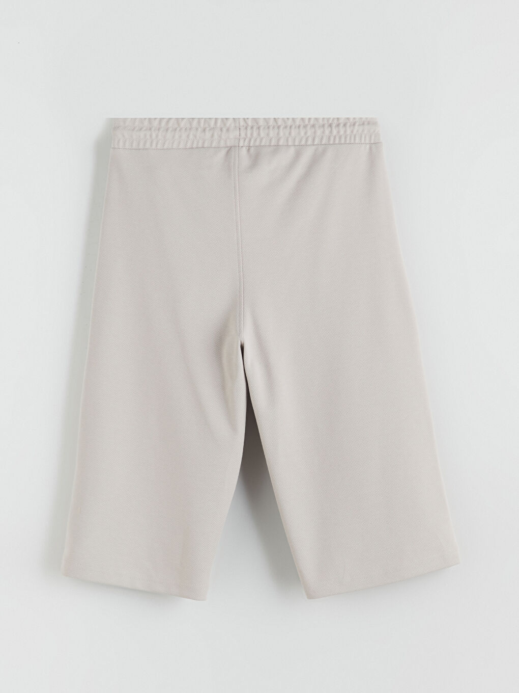 Bej Standart Kalıp Erkek Şort-5