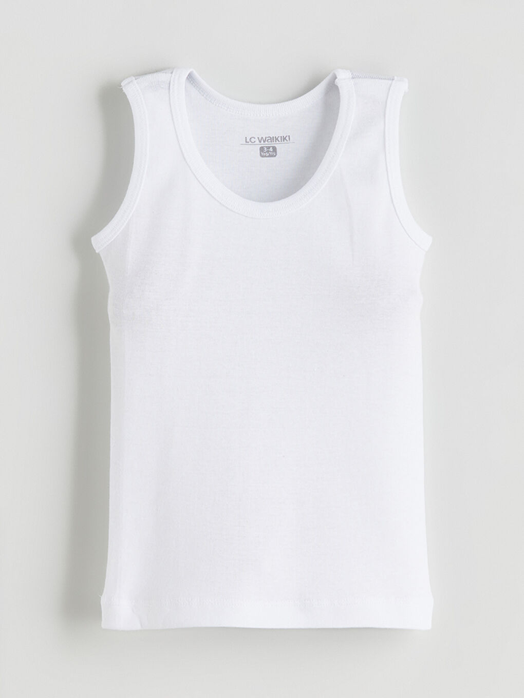 Beyaz Basic Erkek Çocuk Atlet 2'li-2