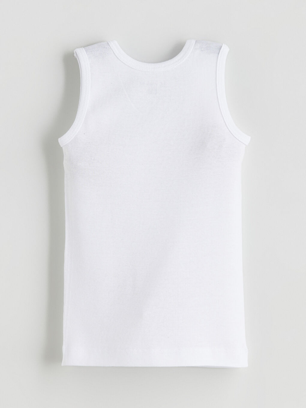 Beyaz Basic Erkek Çocuk Atlet 2'li-4