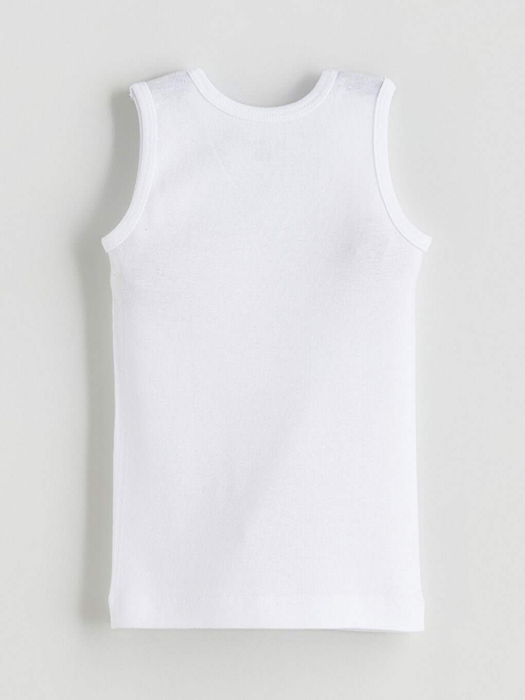 Beyaz Basic Erkek Çocuk Atlet 2'li-5